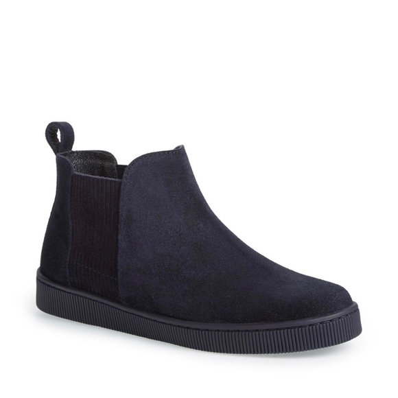 Pedro Garcia Shoes - Pedro Garcia Paule Navy Blue Chelsea Boot Size 39